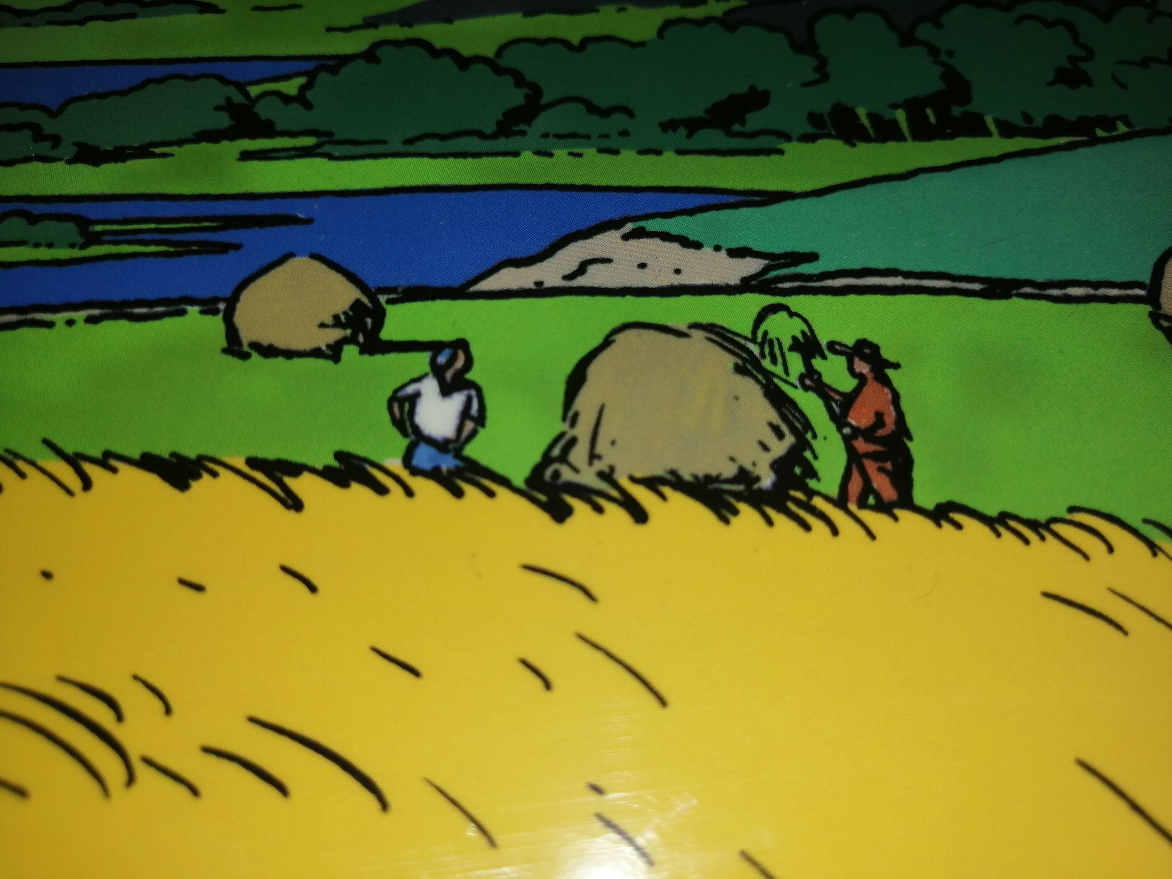 Vintage Jameson Ted Benoit wooden advertising plate