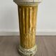 Antique Classical style column Reconstituted stone pillar Greek Roman style pedestal 1980s