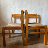 Scandinavian wooden chairs
