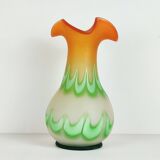 Glass paste vase