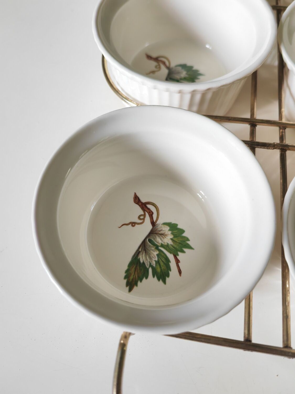 Ramekins Villeroy and Boch with their servant