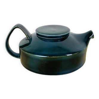 Vintage blue lot porcelain teapot