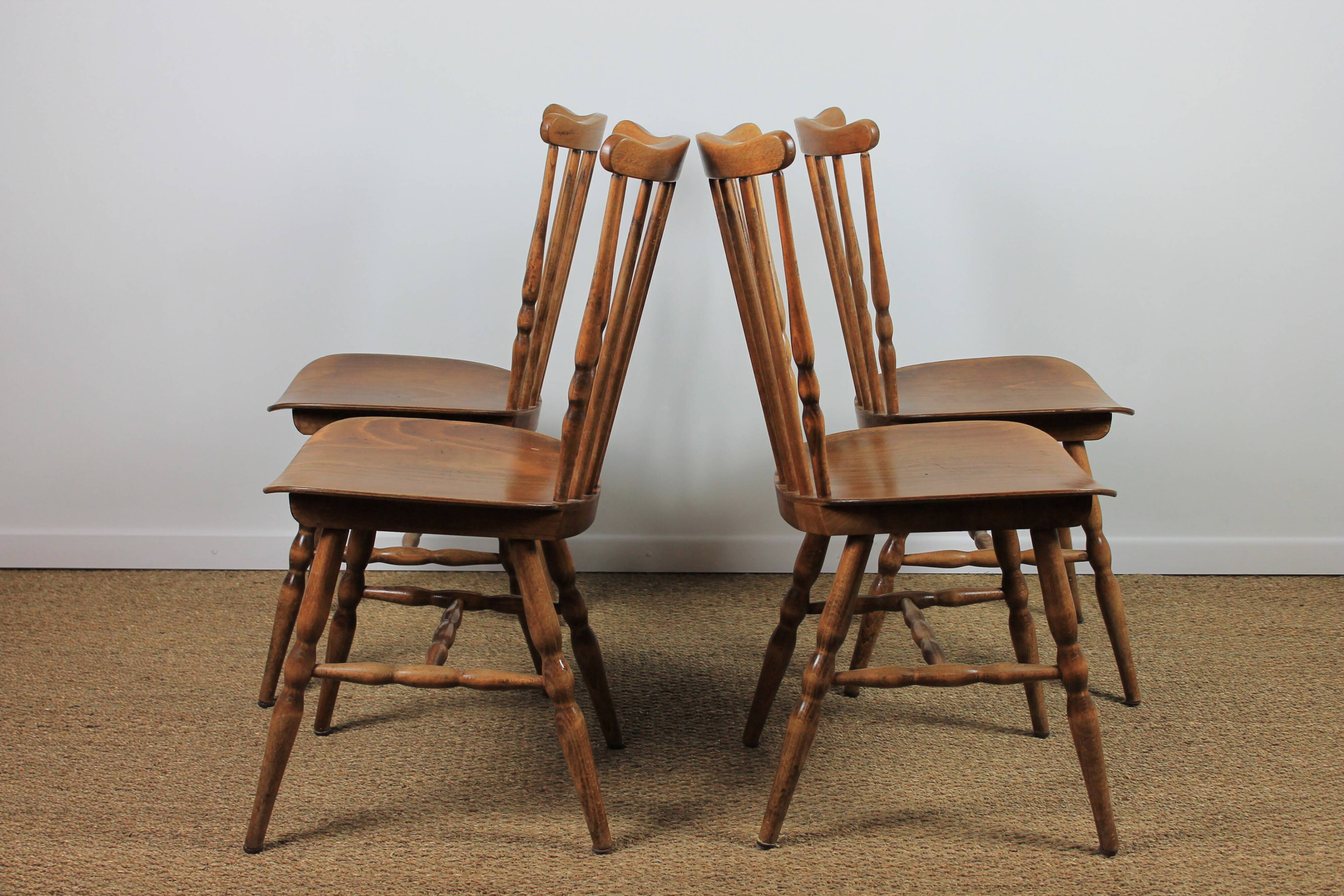 Suite de 4 chaises Baumann Tacoma