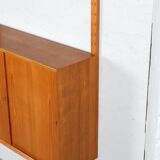 Danish Teak Wall Unit by Poul Cadovius 60s MidCentury Design