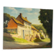 Paysage de maison de campagne