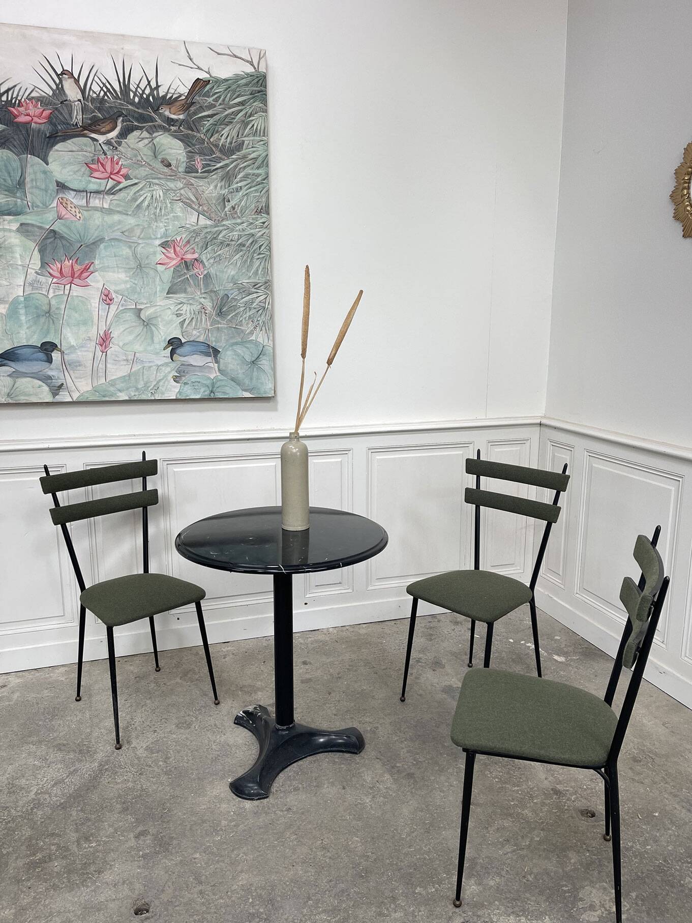 1970s Italian resin bistro table