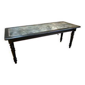 Ancienne  grande table de drapier - 190 x 75
