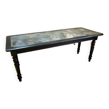 Old large cloth merchant's table - 190 x 75
