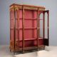 Bibliothèque ancienne en bois de violette et bronze, XIXe siècle