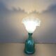 Antique glass table lamp