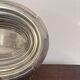 Vintage Serving Platter Gratin Vegetable Dish Silver Metal Art Deco 1930