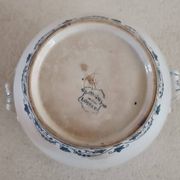 Longwy iron earth sugar bowl