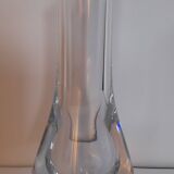 Vase soliflore en cristal à col tronqué Baccarat