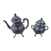 Silver-plated tea set