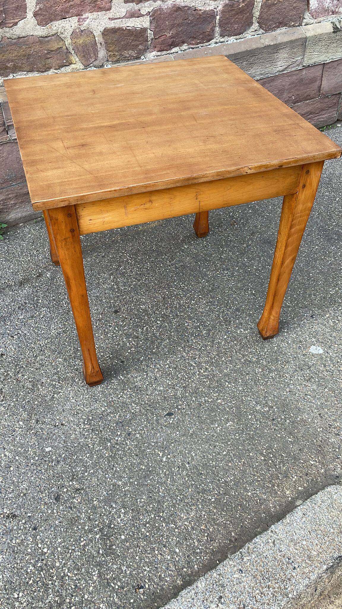 Parisian Art Deco bistro table