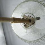 Transparent bubble glass chandelier
