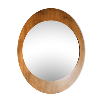Scandinavian wooden mirror 49x39