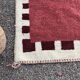 Traditional handmade pure wool Berber rug size 2.5/3.5 m