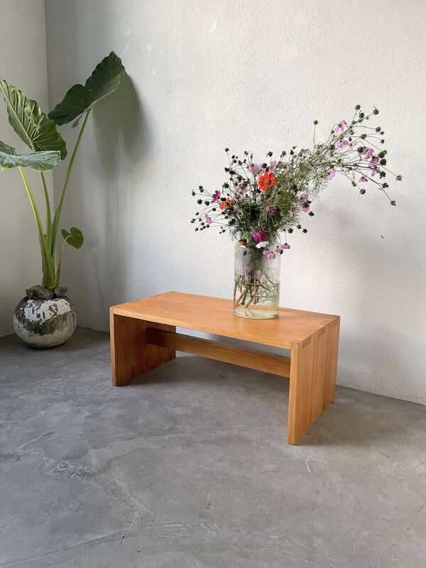 Table basse pin Maison Regain