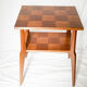 Table d'appoint vintage à double plateau