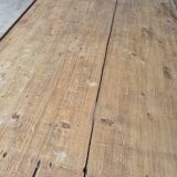 Antique rustic bistro farm table 1900 one drawer - 1m23