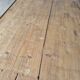 Antique rustic bistro farm table 1900 one drawer - 1m23