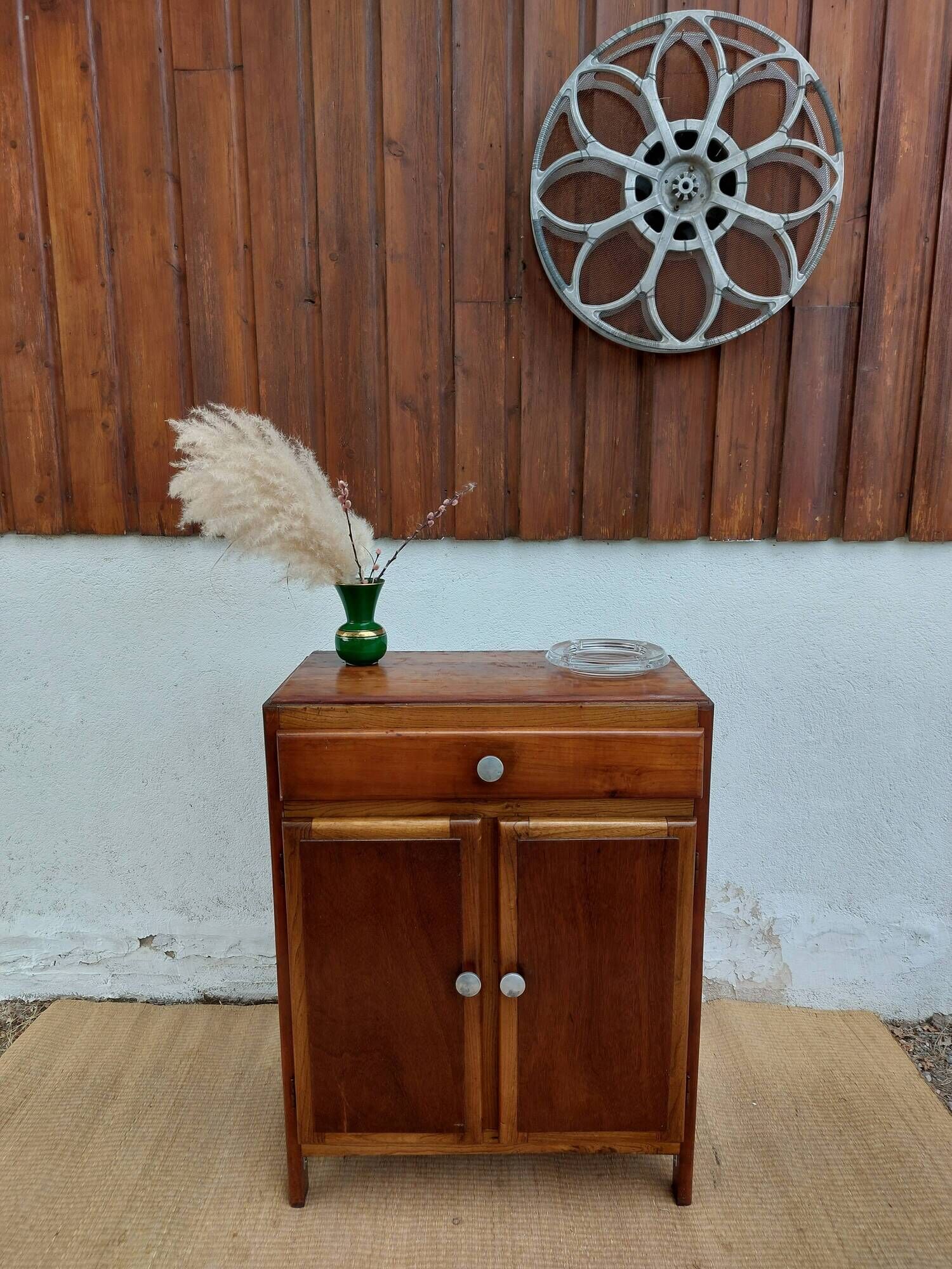 small vintage wooden buffet Mado