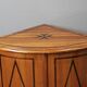 Louis XV corner cupboard with Maltese cross 18th century