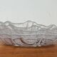 Vintage Swedish glass plates Eden by Lars Hellsten for Orrefors, 1970s, set of 13.