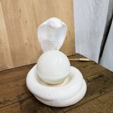 Cobra snake lamp 1970 1980 Avobin Italy