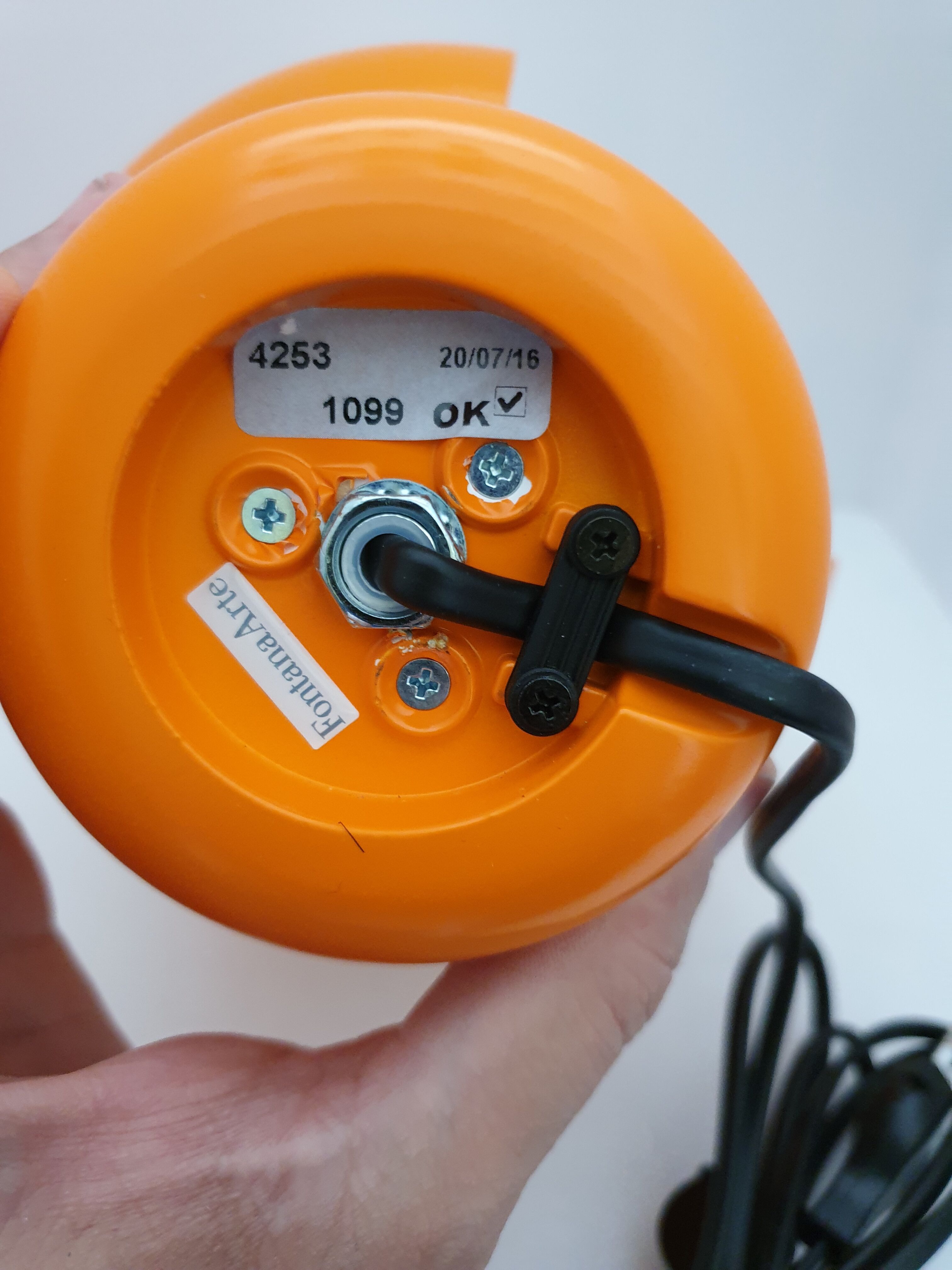 Lamp blom fontana arte