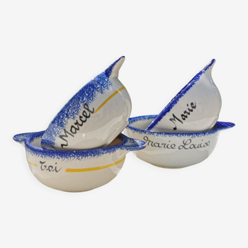 Set of Breton bowls