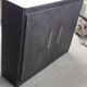 Narrow buffet polished and varnished steel mast of the 1960s