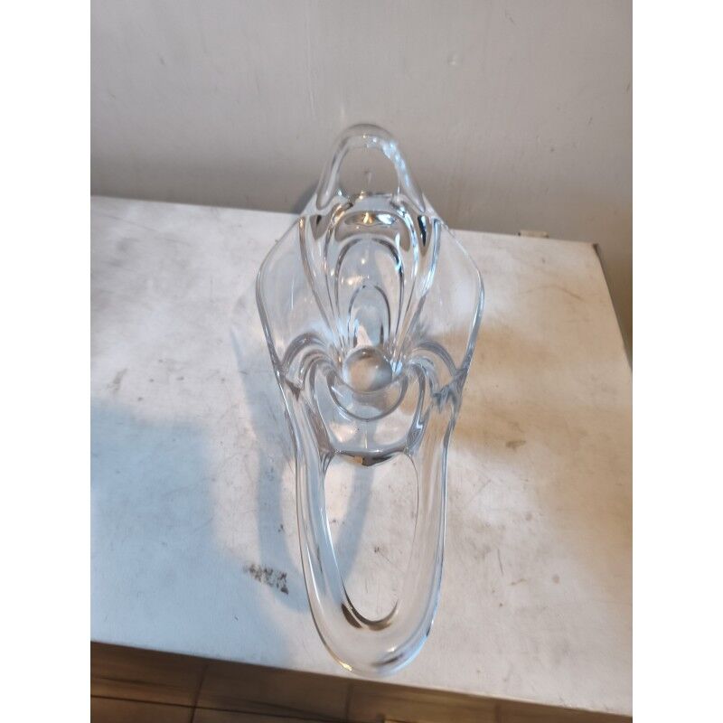 Daum crystal vase