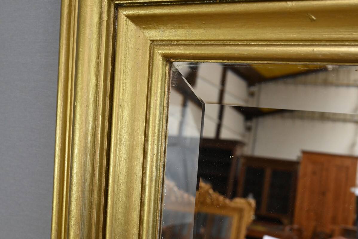 Rectangular Gilded Wood Mirror – 1950