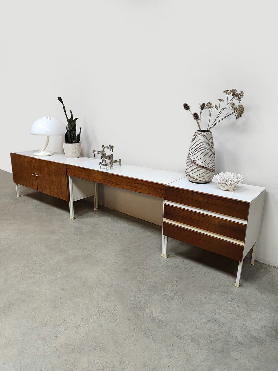 Vintage sideboard cabinet dressing table 'Two tone'