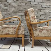 Pair of vintage Scandinavian armchairs from the 60s-70s.