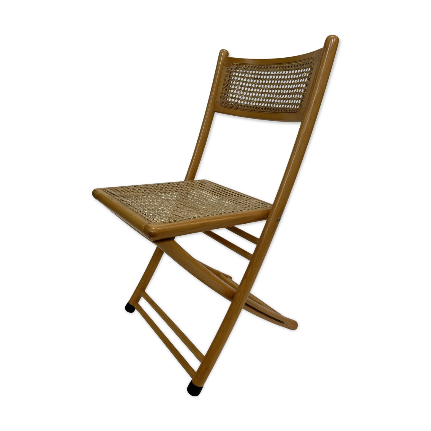 Vintage cesca style wooden folding chair design