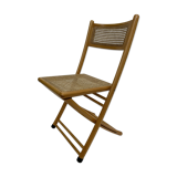 Vintage cesca style wooden folding chair design