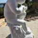 Statuette figurine en biscuit de porcelaine signée Antonio CANOVA
