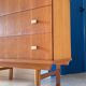 Vintage design geometric chest