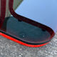 tubular and glass side table from the 1980s