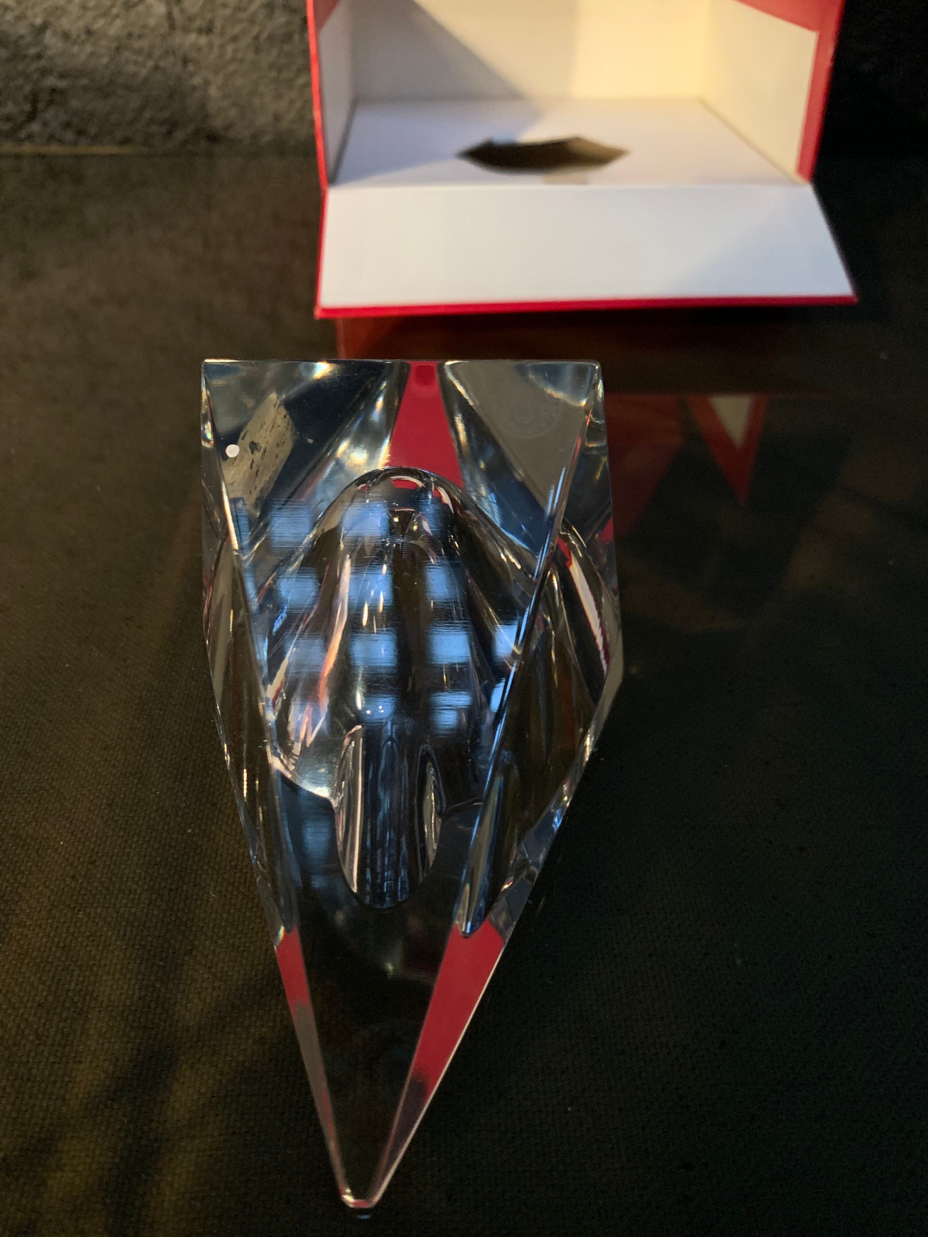Baccarat, 1960 crystal ashtray