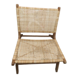 Rattan lounge chair