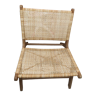 Rattan lounge chair