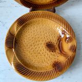 Set of 6 plates in slurry model fish 60s