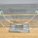 C. Hollis Jones Glass Table for Belgo Chrom – 1970