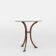 Hollywood Regency Side Table from Belgo Chrom, Belgium, 1980s