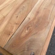 18th-century stripped buffet in solid walnut