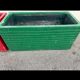 2 red/green planters